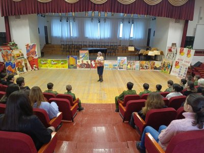 В ККИ СКГИИ прошли выставка и лекция «Нальчик – Город воинской славы»