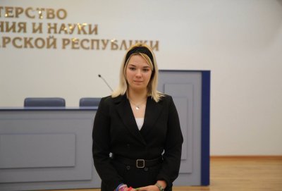 Ксения Рогова - участница регионального этапа Российской национальной премии «Студент года 2023»
