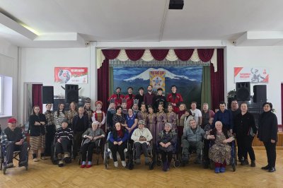 Концерт кафедры хореографии для подопечных дома-интерната