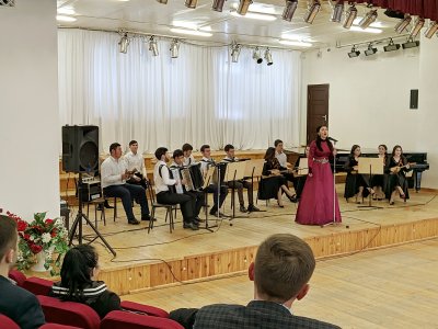 Концерт, посвящённый 76-й годовщине Победы в ВОВ в ККИ СКГИИ