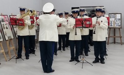 Музыкальный кадетский корпус СКГИИ принял участие в церемонии принятия на хранение Меча Победы