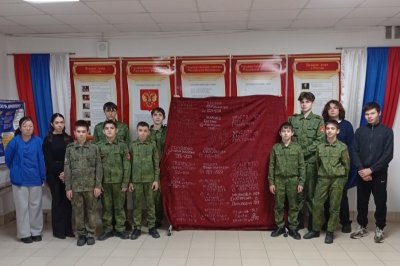 В ККИ СКГИИ прошел первый этап акции «Полотно памяти»