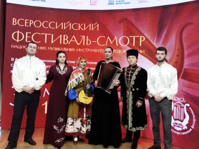 Студенты СКГИИ приняли участие в гала-концерте Всероссийского фестиваля национальных инструментов в Ставрополе