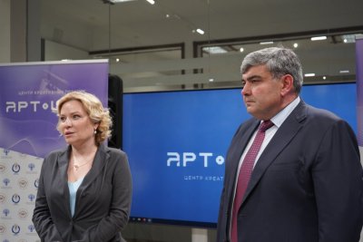 Министр культуры РФ Ольга Любимова посетила СКГИИ в рамках рабочего визита в Кабардино-Балкарию