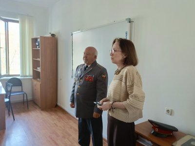 В ККИ СКГИИ прошла встреча с ветераном МВД по КБР